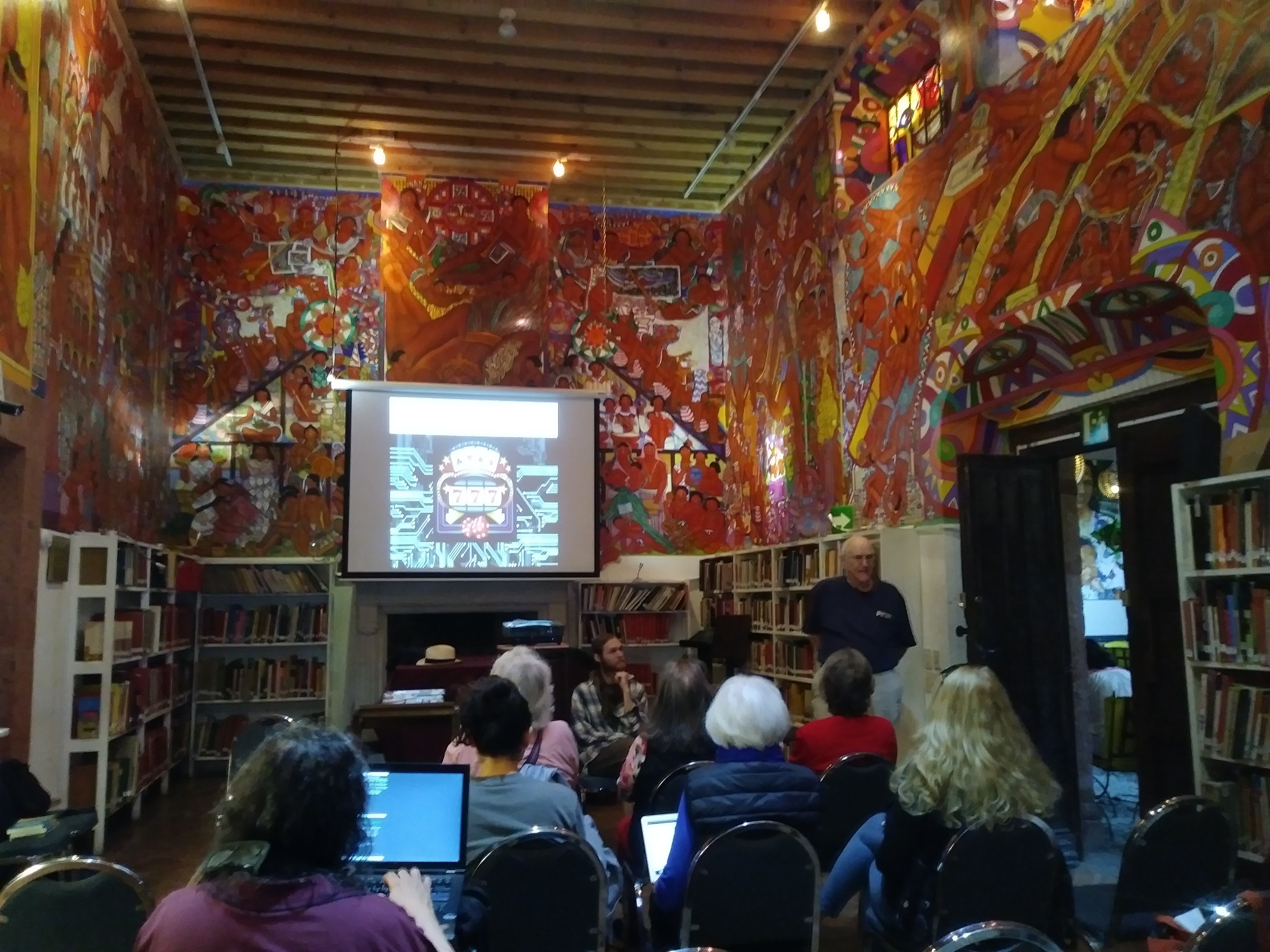 Workshop at the Biblioteque in San Miguel de Allende