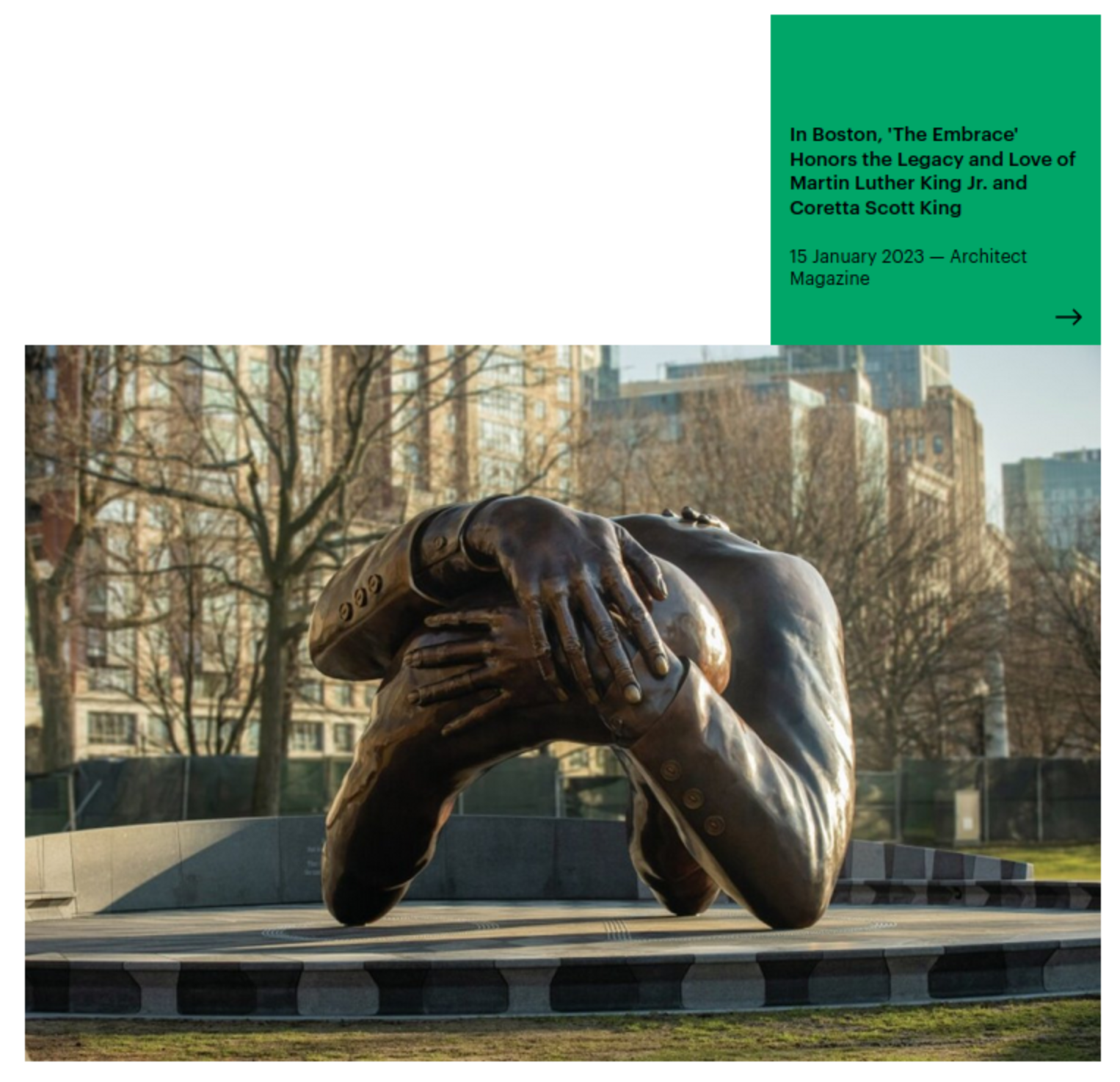 Example of a postit on the home page