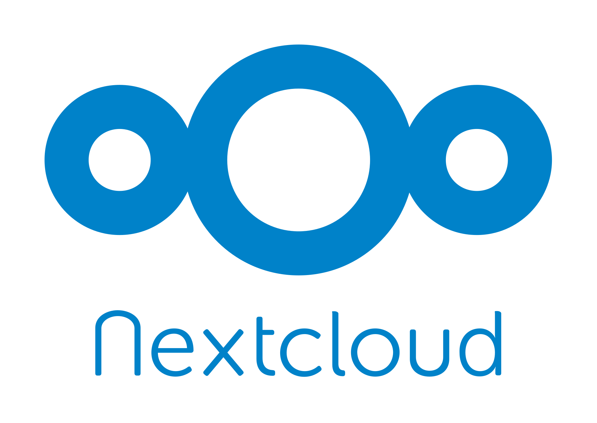 Nextcloud logo.