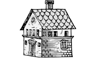 Illustration of a simple house